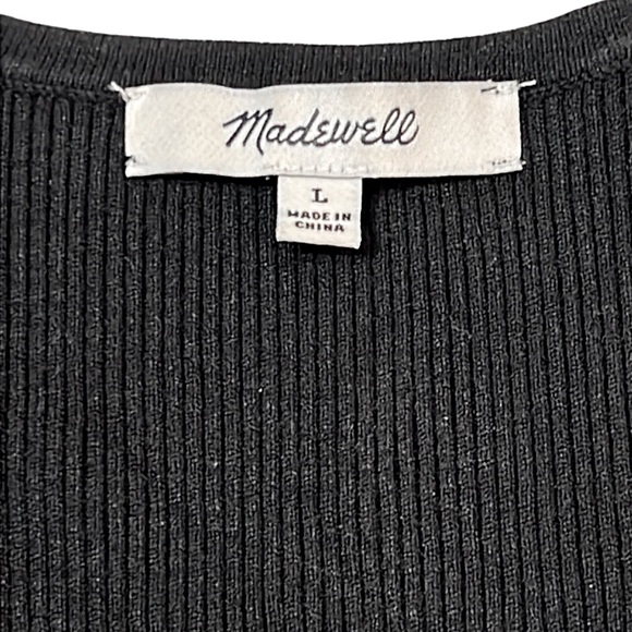 NWOT Madewell Wide Rib Sweater Top - Picture 9 of 14